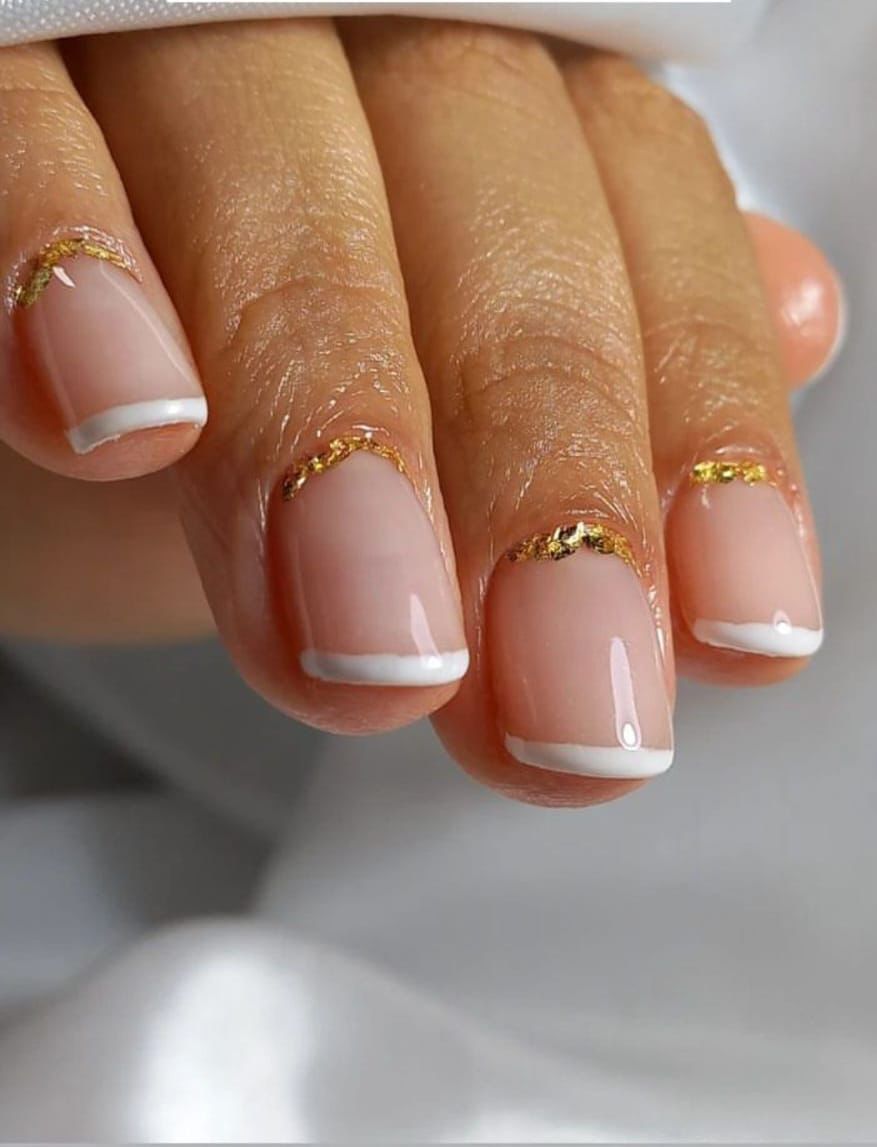 Francesinha com detalhe em ouro